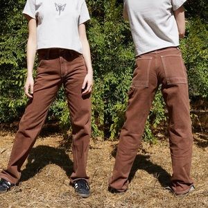 John Galt Brown Carpenter Pants